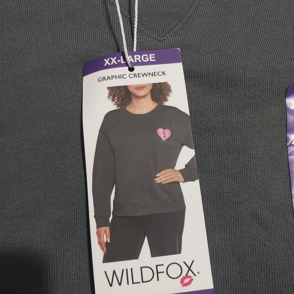 Wildfox Graphic Crewneck Sweatshirt